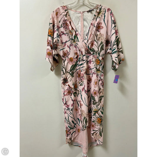 Dress Casual Midi By Gianni Bini In Pink, Size: Xs