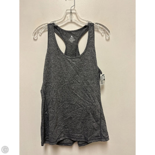 Athletic Tank Top By Clothes Mentor In Grey, Size: 1x