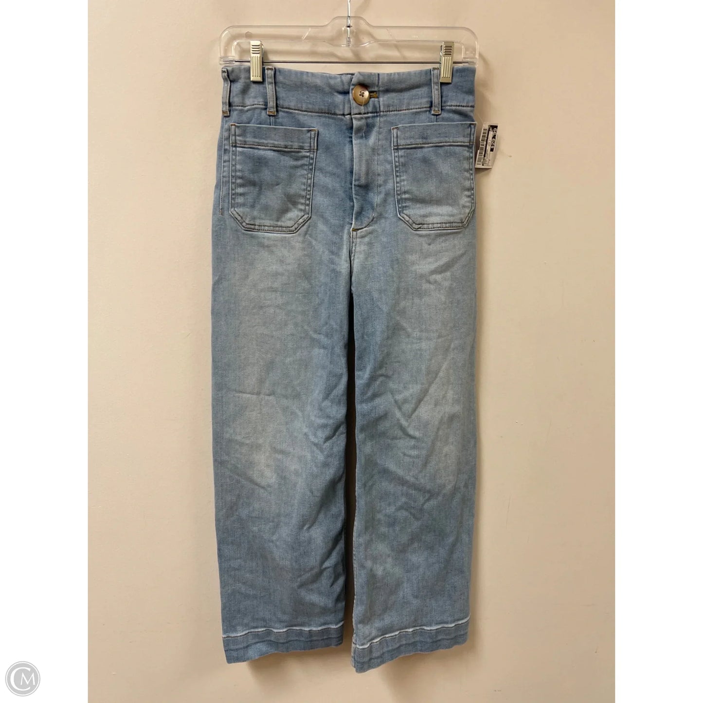 Jeans Flared By Maeve In Blue Denim, Size: 4