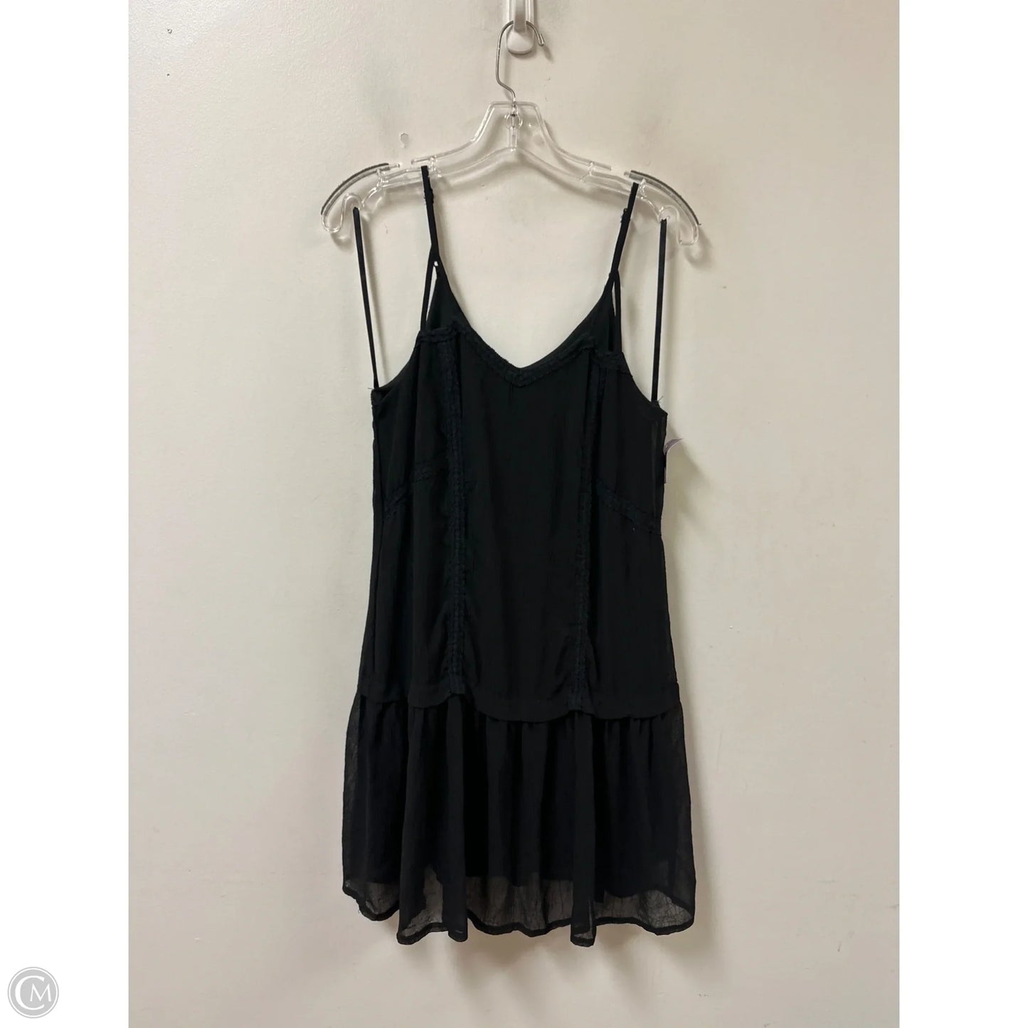 Tunic Sleeveless By Clothes Mentor In Black, Size: M