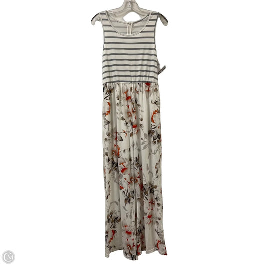 Jumpsuit By Clothes Mentor In Multi-colored, Size: L