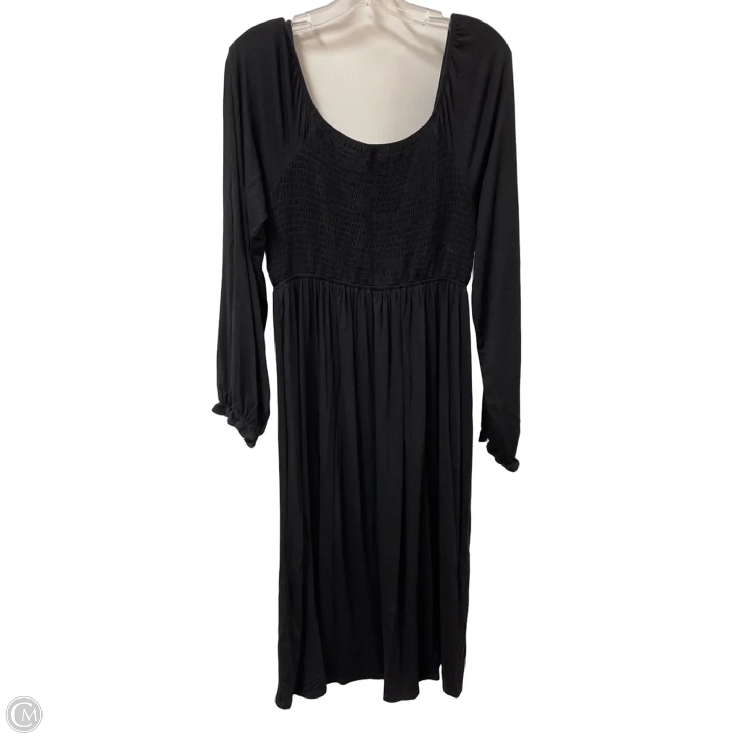 Dress Casual Midi By White Birch In Black, Size: L