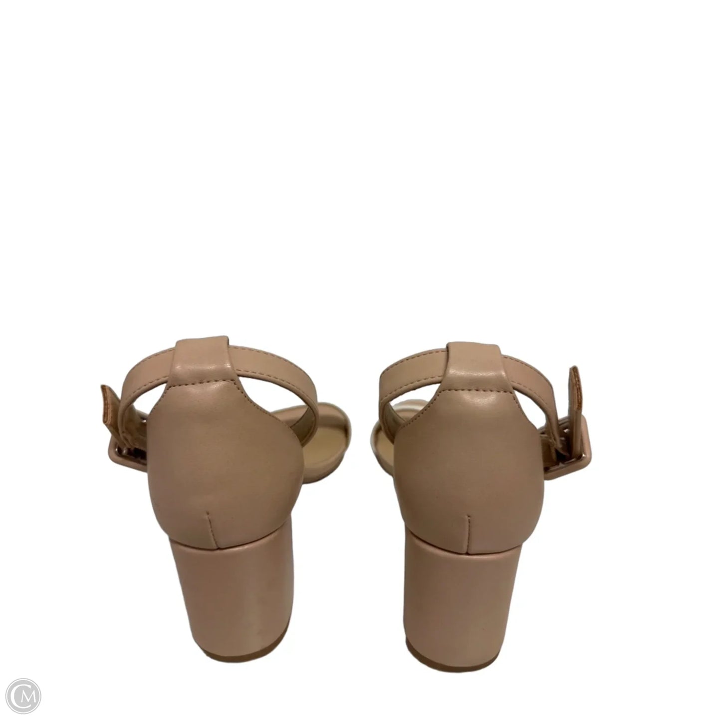 Sandals Heels Block By Cl By Chinese Laundry In Tan, Size: 6.5