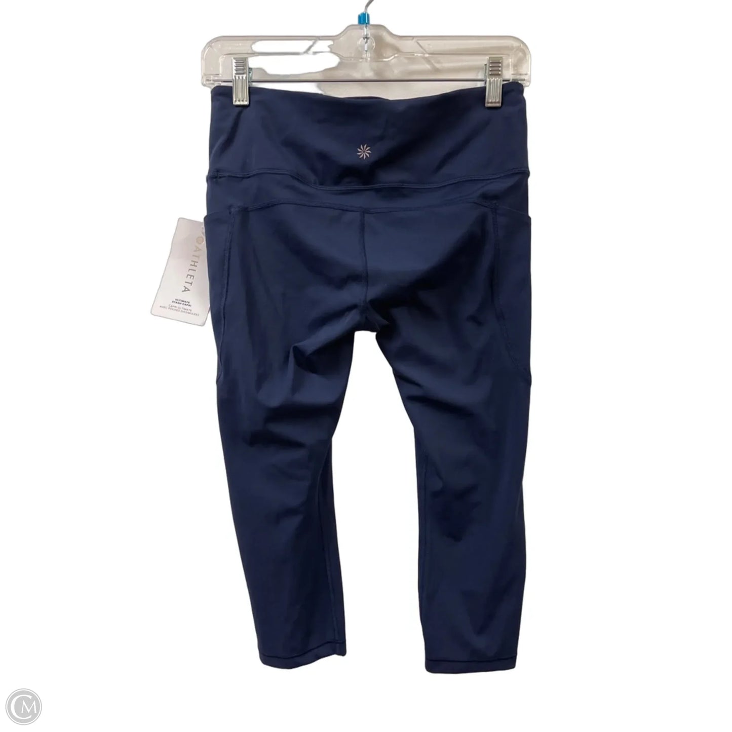 Athletic Capris By Athleta In Navy, Size: M