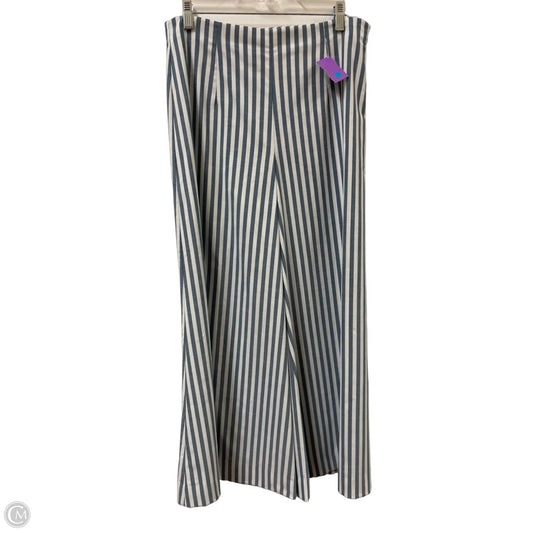 Pants Wide Leg By Alex Marie In Striped Pattern, Size: 8