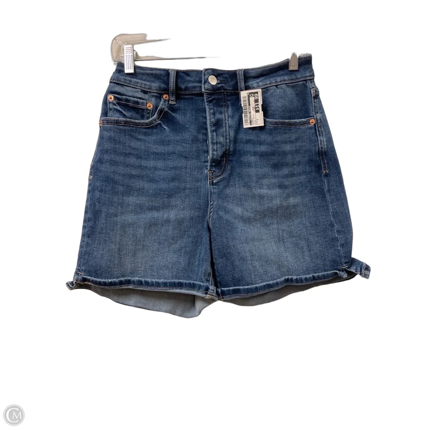 Shorts By Clothes Mentor In Blue Denim, Size: 4