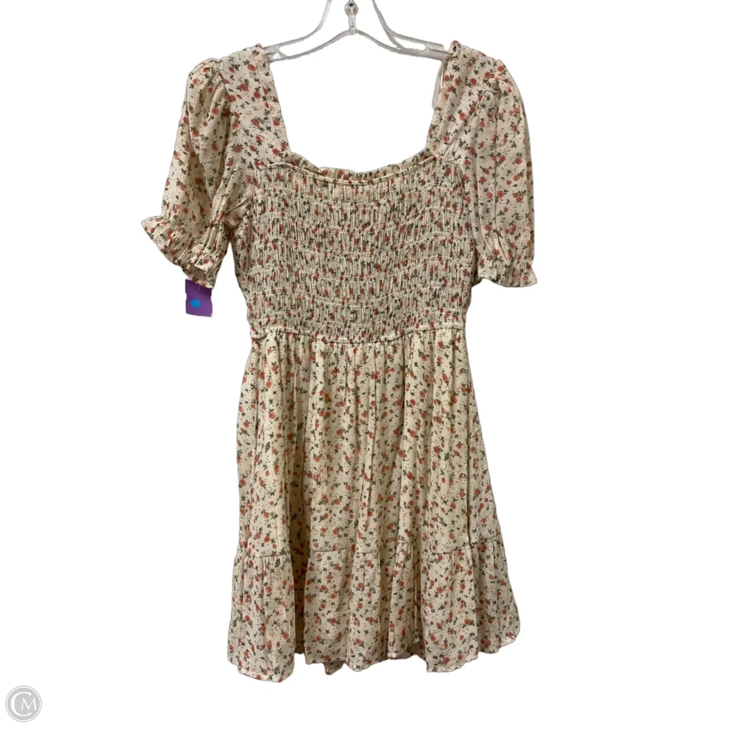 Dress Casual Midi By Blu Pepper In Floral Print, Size: M