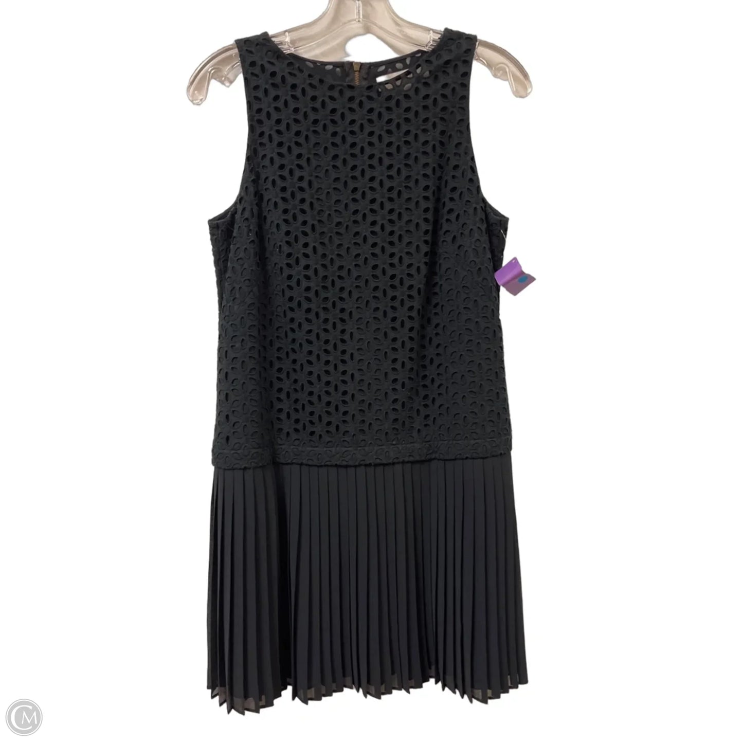 Dress Casual Midi By Loft In Black, Size: Xs