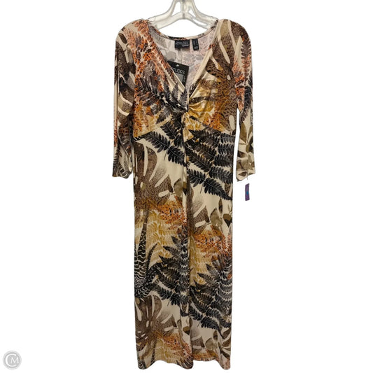 Dress Casual Maxi By Clothes Mentor In Brown, Size: S