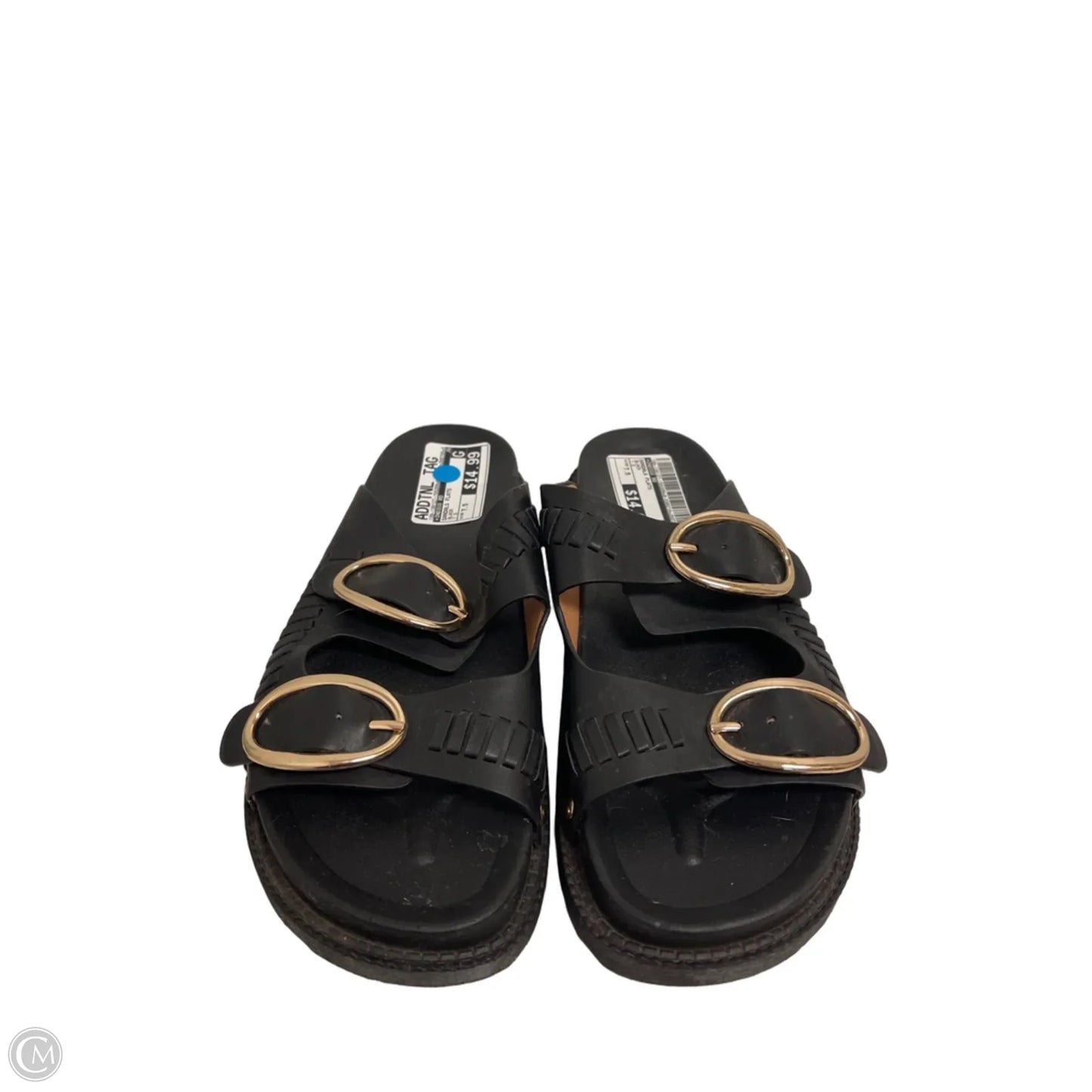 Sandals Flats By Indigo Rd In Black, Size: 7.5