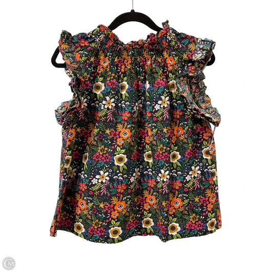 Top Sleeveless By Thml In Floral Print, Size: S