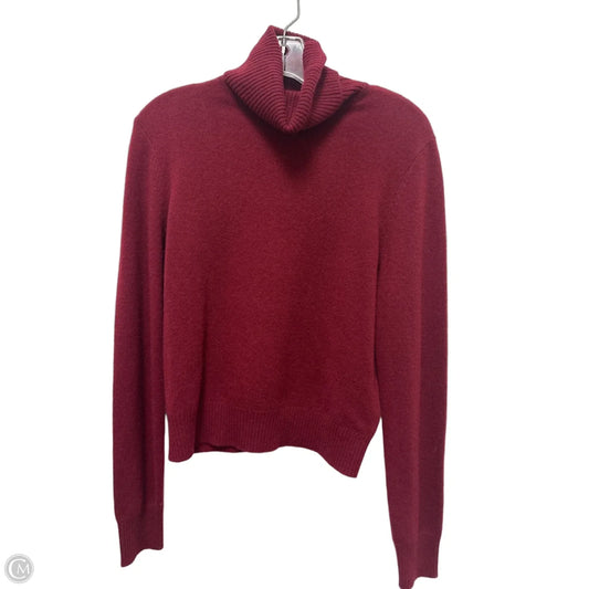 Sweater By Equipment In Red, Size: M