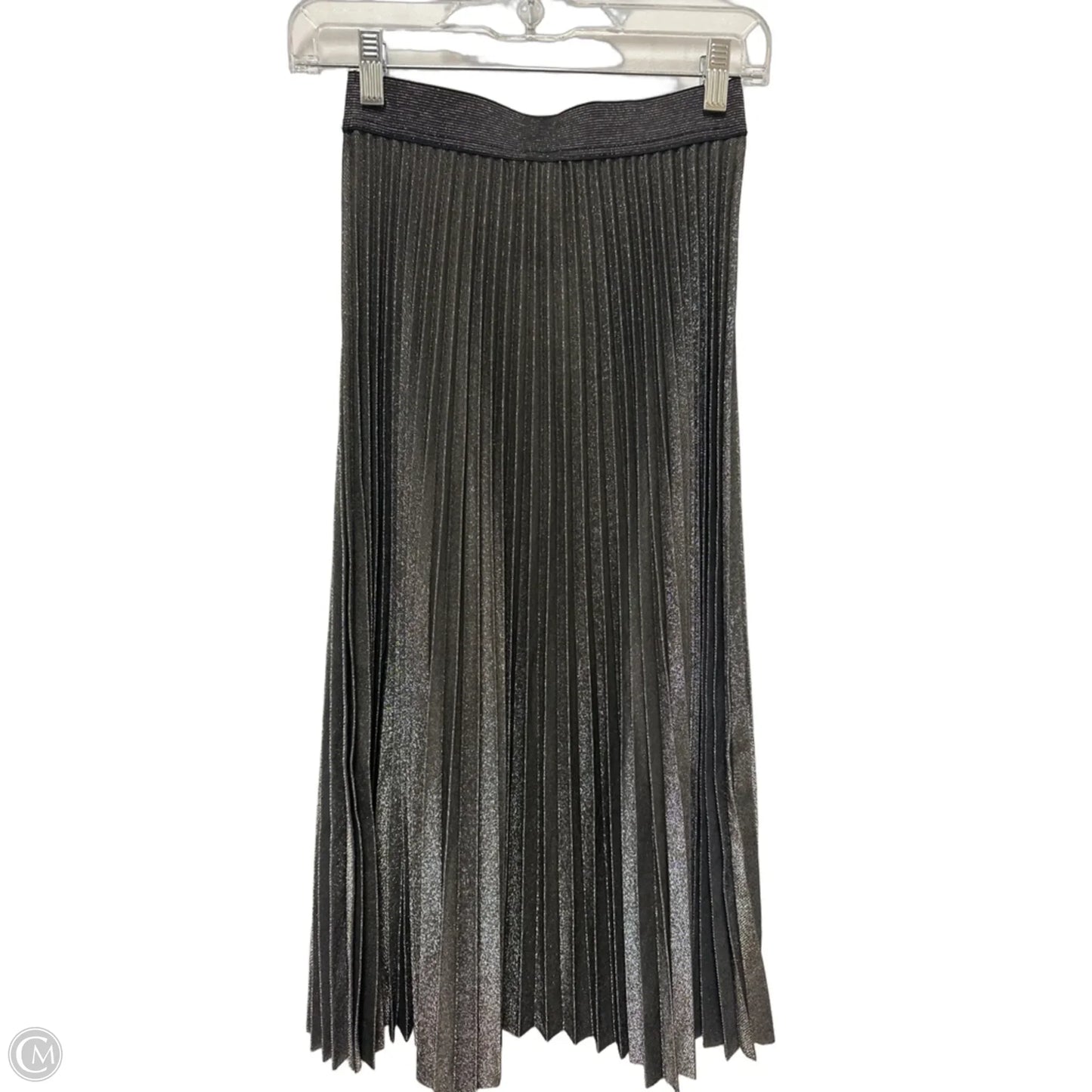Skirt Maxi By H&m In Bronze, Size: 2