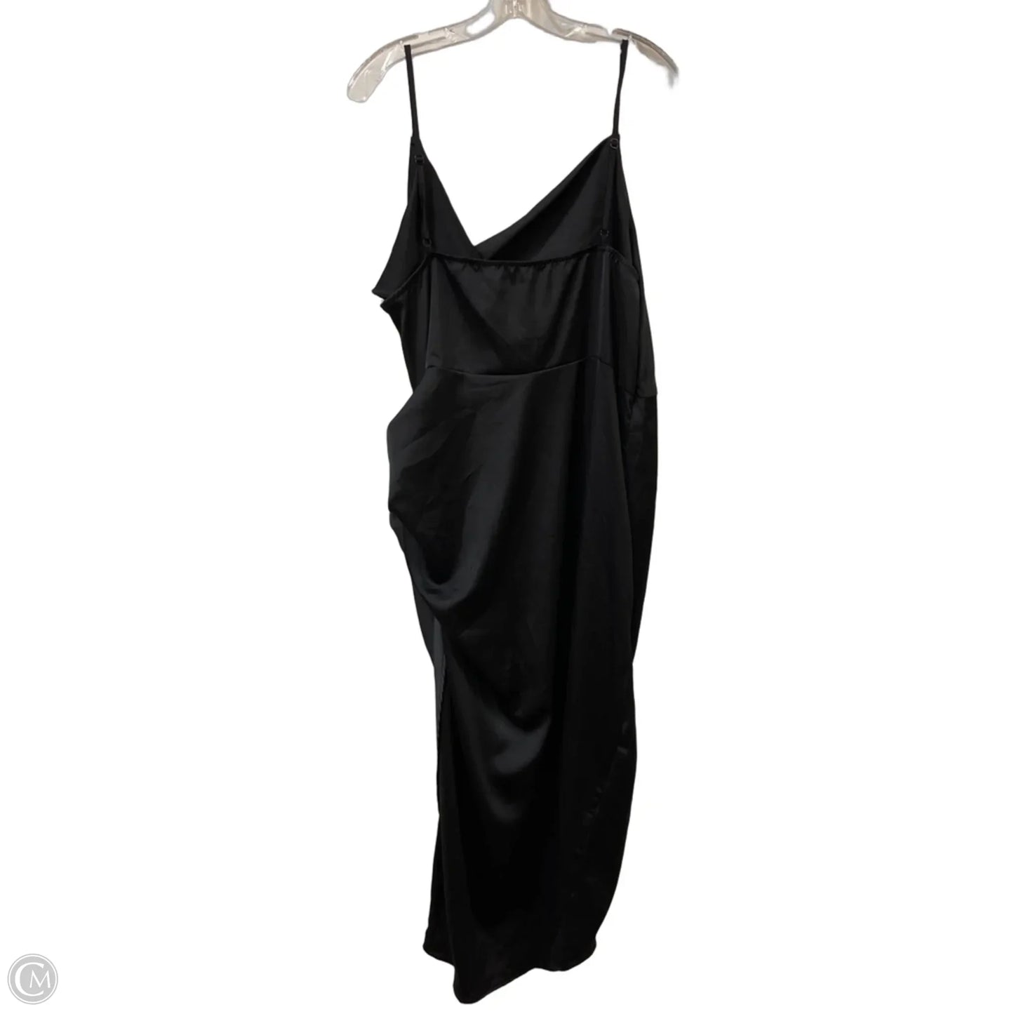 Dress Party Midi By Clothes Mentor In Black, Size: 2x