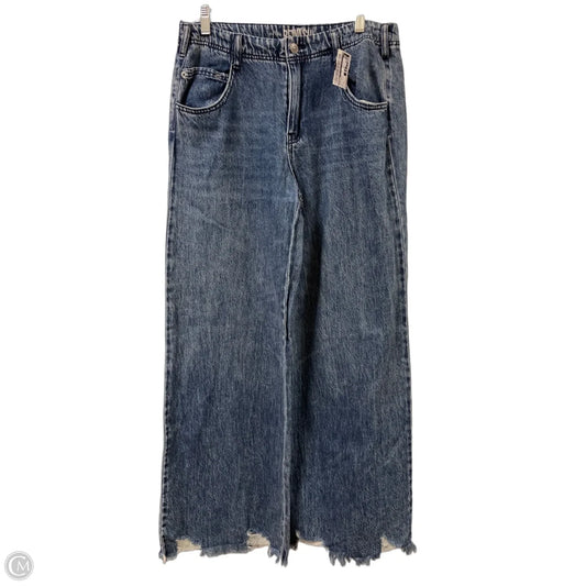 Jeans Wide Leg By Rewash In Blue Denim, Size: 8