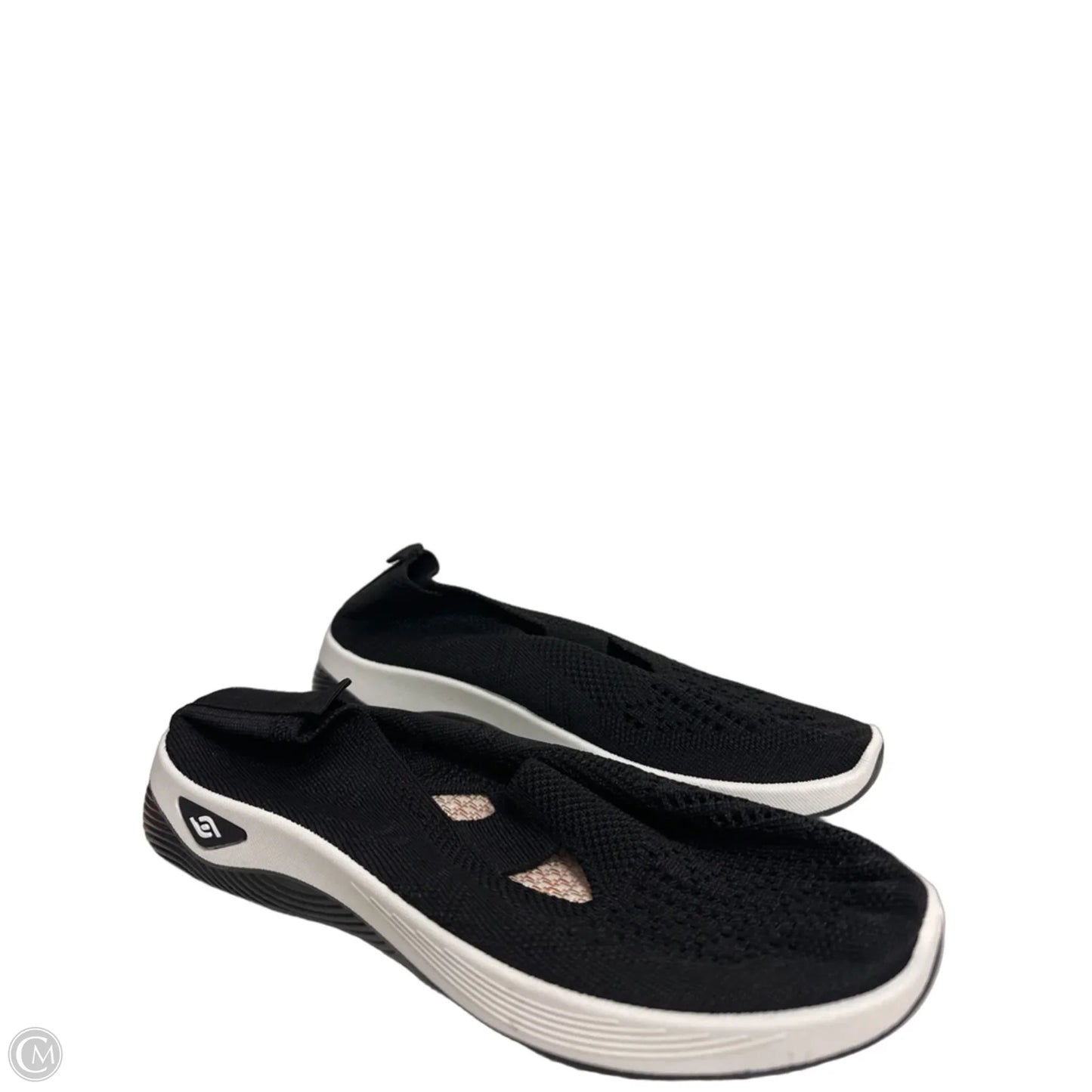 Shoes Flats By Clothes Mentor In Black, Size: 8.5