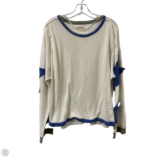 Top Long Sleeve By We The Free In White, Size: S