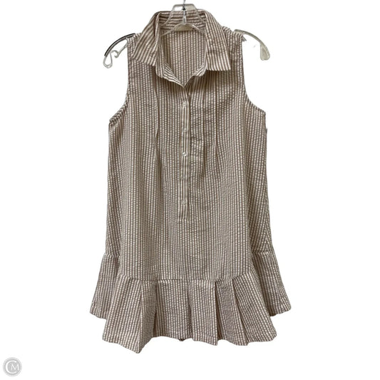 Dress Casual Midi By Clothes Mentor In Striped Pattern, Size: Xs