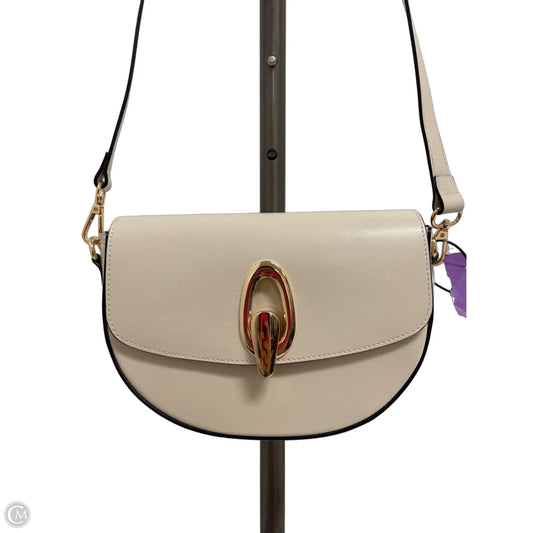 Handbag Leather By Cma, Size: Medium