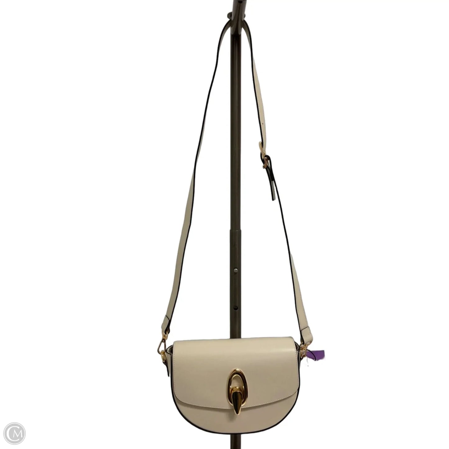 Handbag Leather By Cma, Size: Medium