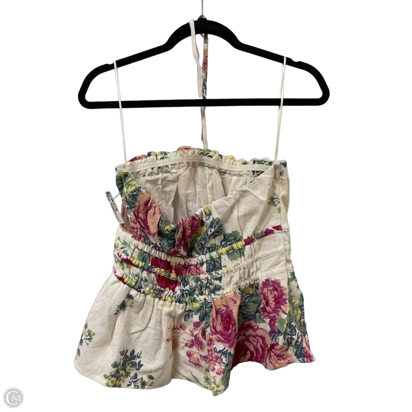 Top Sleeveless By Anthropologie In Floral Print, Size: S