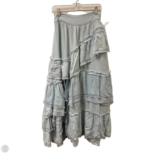 Skirt Maxi By Pilcro In Blue Denim, Size: 6