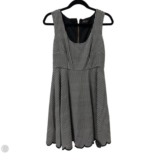 Dress Designer By Kate Spade In Checkered Pattern, Size: S