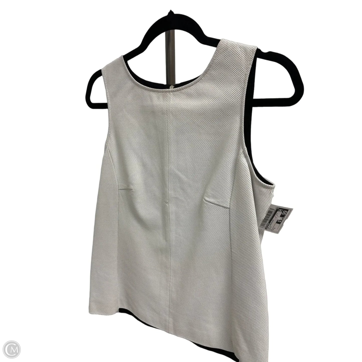 Top Sleeveless By Etcetra In White, Size: S