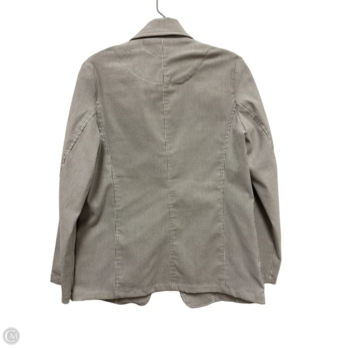 Blazer By Max Studio In Striped Pattern, Size: S