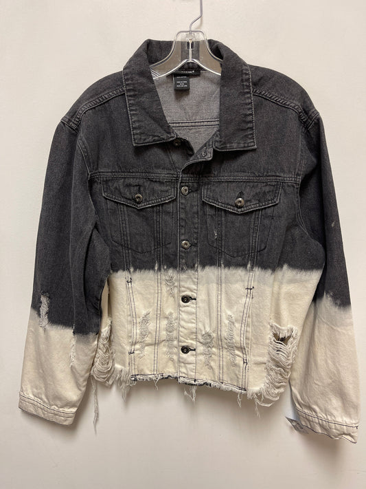 Jacket Denim By Ashley Stewart In Black, Size: 2x
