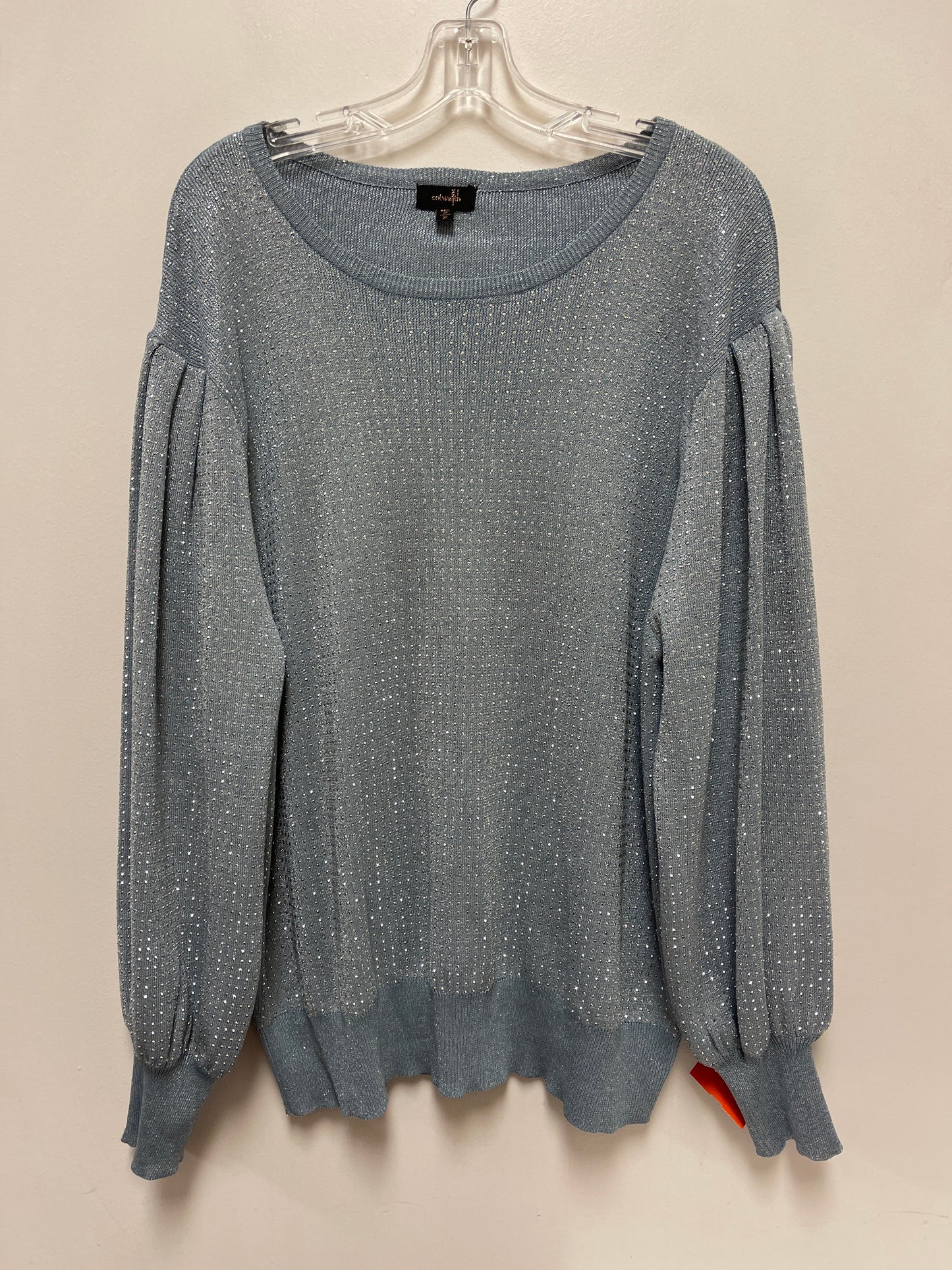 Sweater By Cmc In Blue, Size: 3x