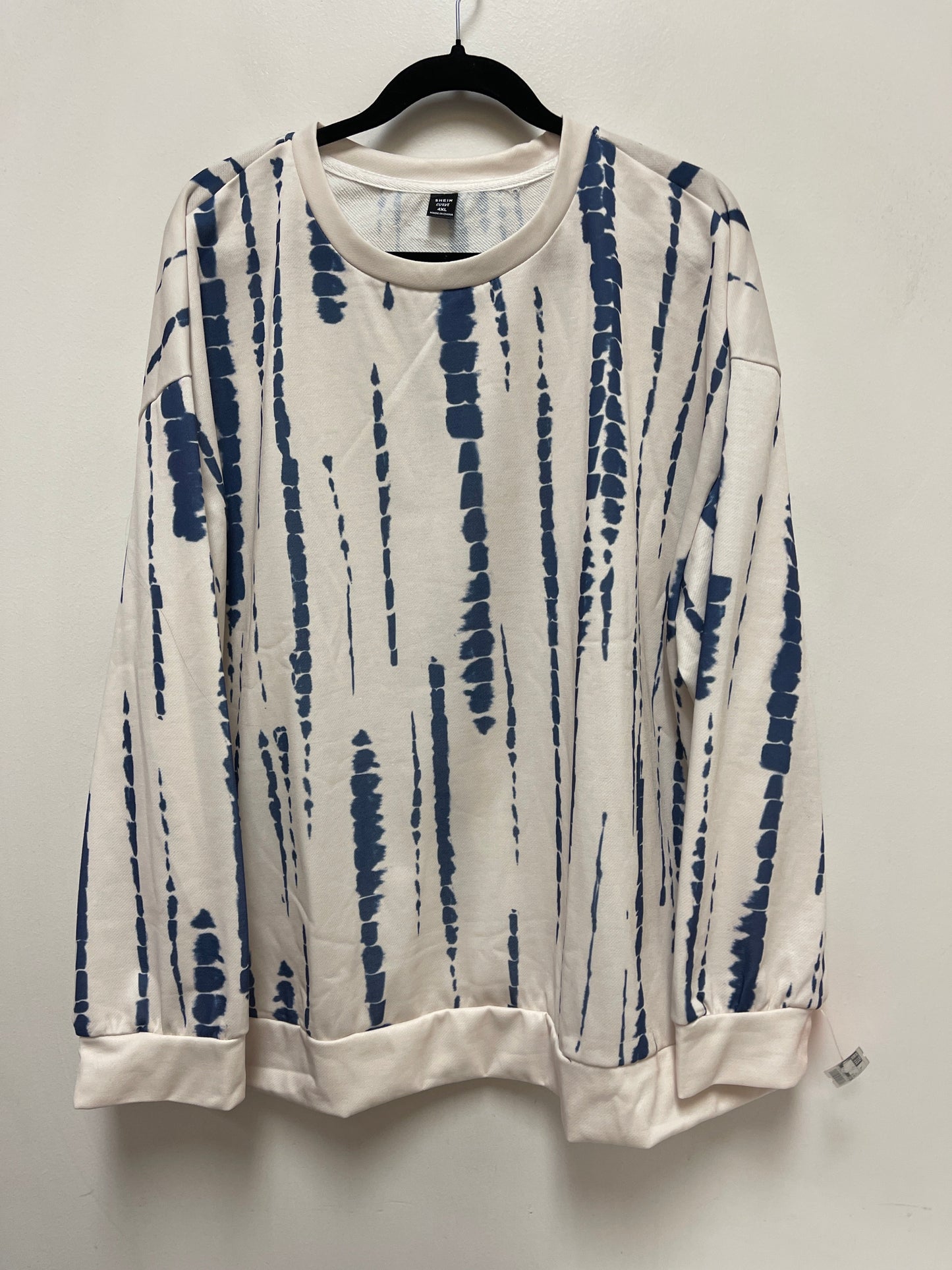 Sweater By Shein In Cream, Size: 4x