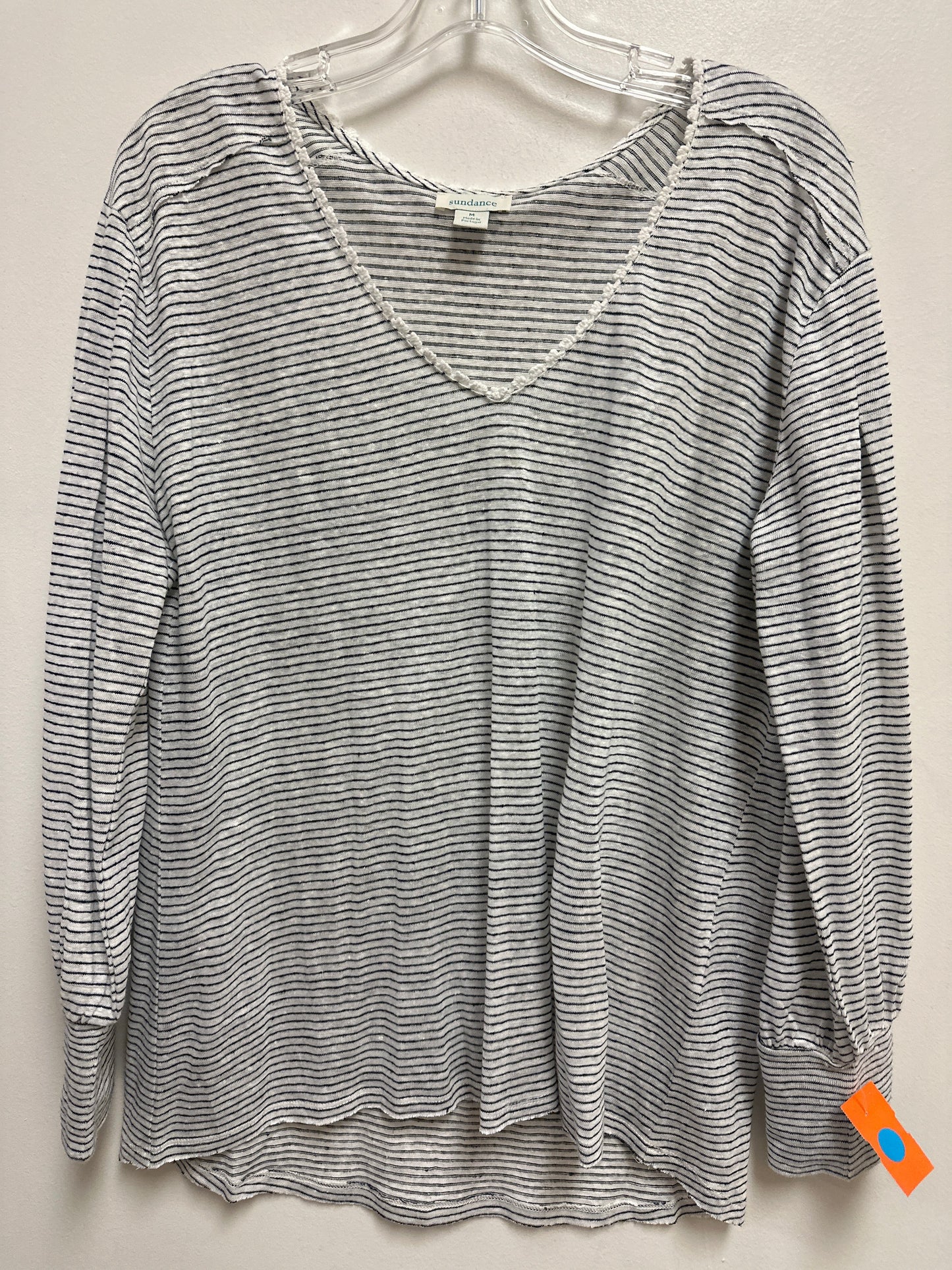 Top Long Sleeve By Sundance In White, Size: M