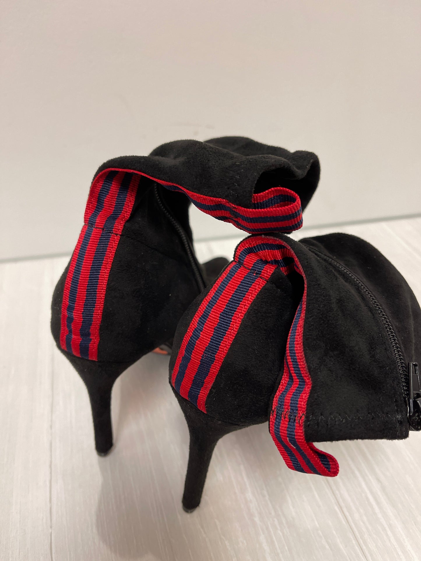 Boots Ankle Heels By Anne Michelle In Black, Size: 7.5