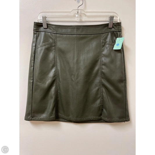 Skirt Mini & Short By Loft In Green, Size: 6