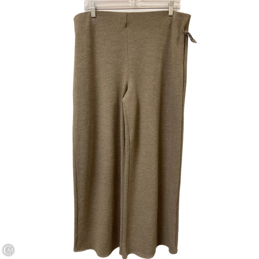 Jeans Wide Leg By Zara In Blue Denim, Size: Xl