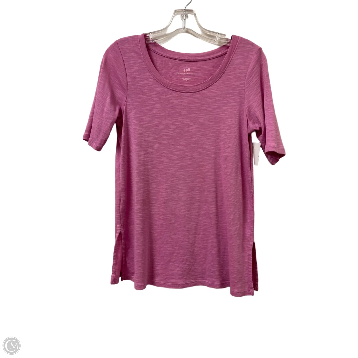 Top Short Sleeve By J. Jill In Purple, Size: Xs