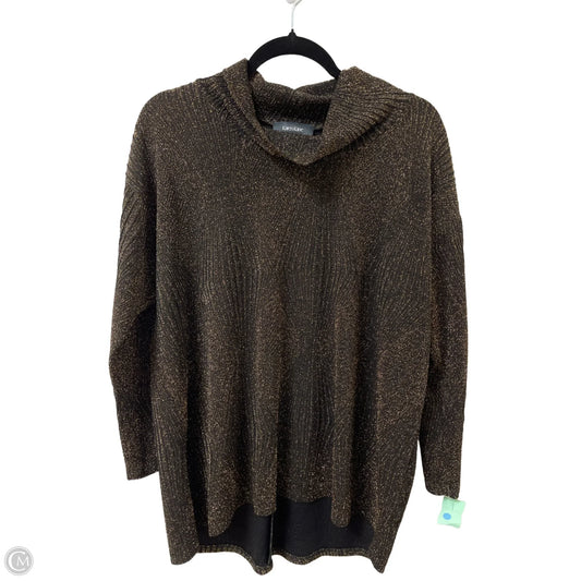 Top Long Sleeve By Karen Kane In Gold, Size: 1x