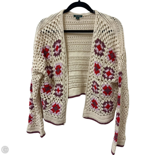 Sweater Cardigan By Wild Fable In Cream, Size: 1x