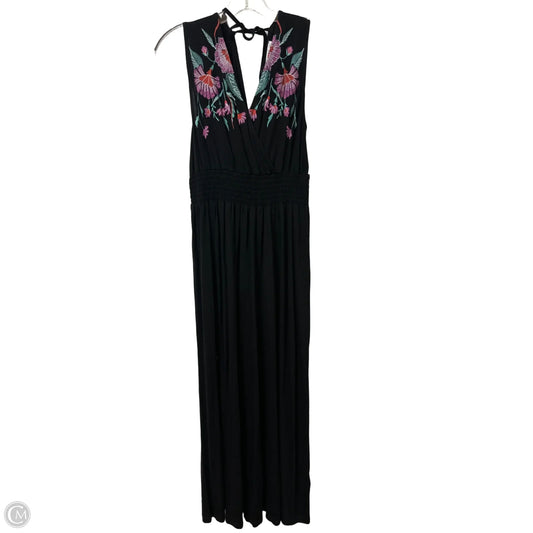 Dress Casual Maxi By Venus In Black, Size: M