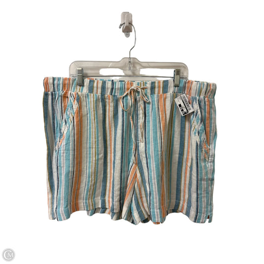 Shorts By Briggs In Blue, Size: 1x