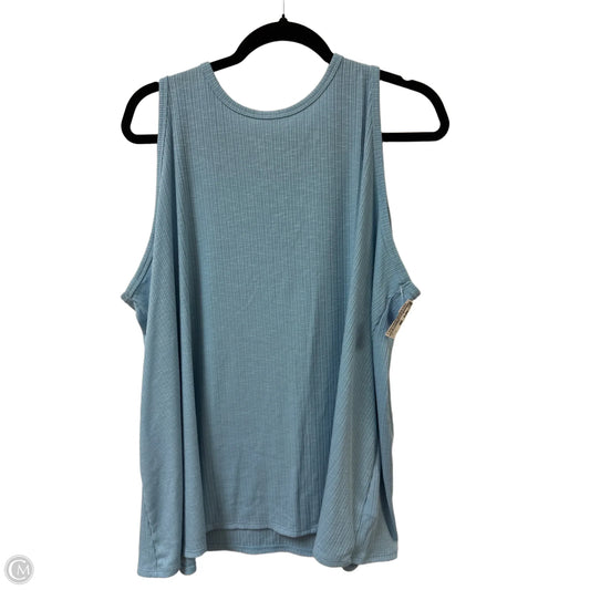Top Sleeveless By Old Navy In Blue, Size: 3x