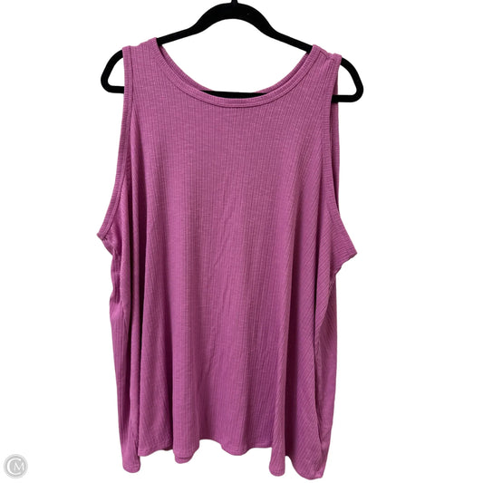 Top Sleeveless By Old Navy In Purple, Size: 3x