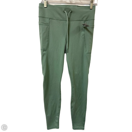 Athletic Leggings By Danskin In Green, Size: M