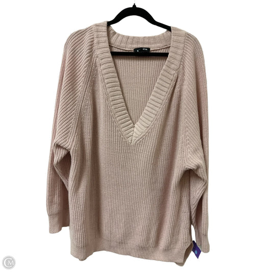 Sweater By Express In Pink, Size: Xl