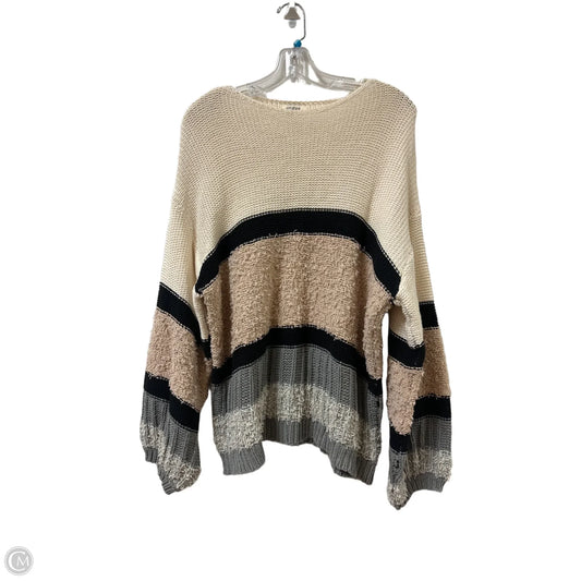 Sweater By Umgee In Cream, Size: L
