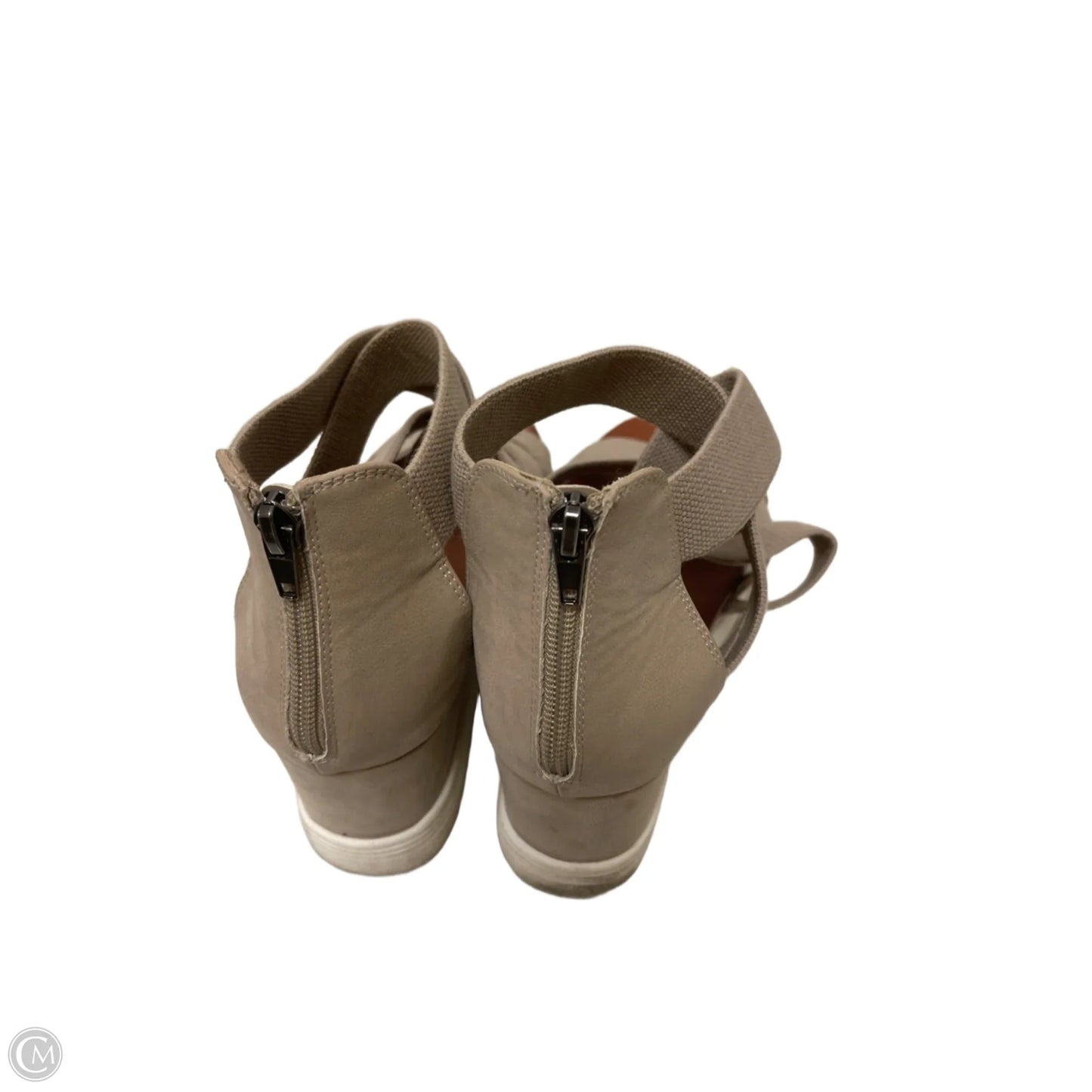 Sandals Flats By Mia In Taupe, Size: 9.5