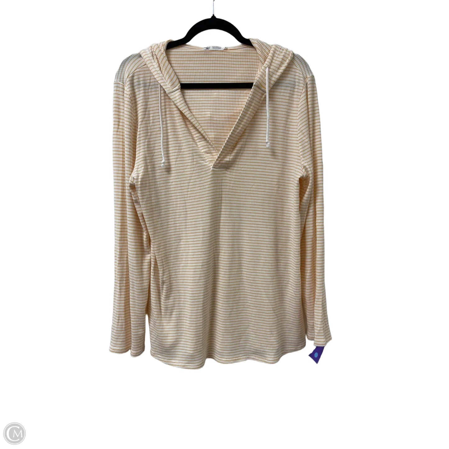 Sweater By Carve Designs In Yellow, Size: Xl