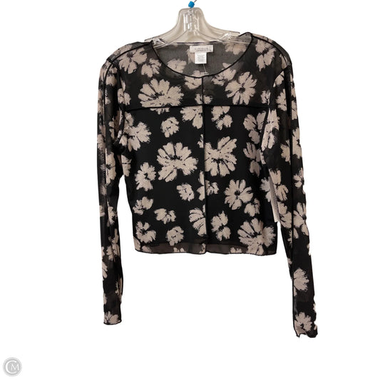 Top Long Sleeve By Clothes Mentor In Black, Size: Xl