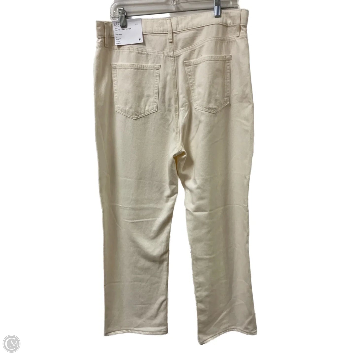 Pants Other By Loft In Cream, Size: 12